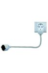 GAO 0016130114 Grounded Swing Extension Powersplit 3x1.5, 3m, White