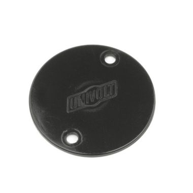 UNIVOLT 008981 CBL 32 fekete fedél a CB kerek kötődobozhoz, PVC