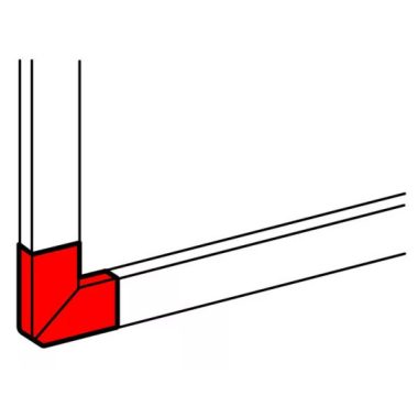 LEGRAND 010767 DLP bend element for 80x35/50 mm channel