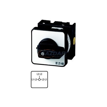   EATON 014150 T0-5-15172/E Volt- Ampermérő átkapcsoló 20A beépíthető