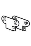 LEGRAND 020530 XL3 mounting rib for connecting rail