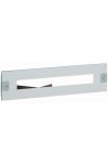 LEGRAND 020800 XL3 moduláris fém előlap 150mm 24mod 1/4fordulatos