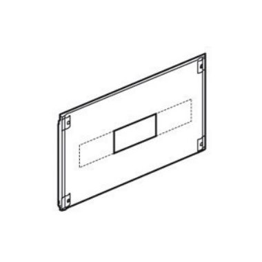 LEGRAND 020801 XL3 modular metal front plate 200mm 24mod 1/4 turn