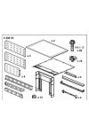 LEGRAND 020803 XL3 rekesz szett DMX3 2500/4000, 850x725 36mod