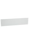 LEGRAND 020942 XL3 solid metal faceplate 150mm 24mod screw.