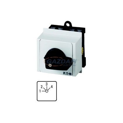   EATON 022243 T0-6-8271/IVS Vezérl. fokozatkapcsoló 3p 20A sorolható, 4fok.