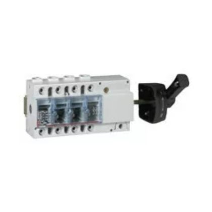   LEGRAND 022556 Vistop 160A 4P side, with black lever, for load break switch on rail