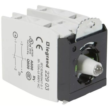 LEGRAND 022991 Osmoz csavaros aljzat - 2 Z/Ny 230V~ - piros