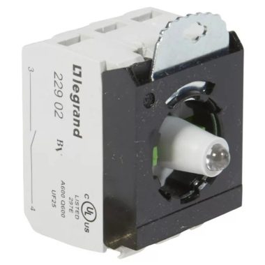 LEGRAND 023007 Osmoz csavaros aljzat - 2 Z 24V~/= - piros