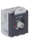 LEGRAND 023014 Osmoz csavaros aljzat - Z+Ny 230V~ - piros