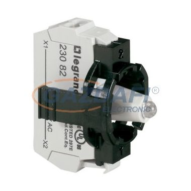 LEGRAND 023132 Osmoz rugós aljzat - 230V~ zöld