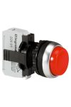 LEGRAND 023715 Osmosis protruding push button - West - red