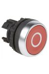 LEGRAND 023808 Osmosis recessed push button - red with "0" marking