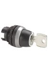 LEGRAND 023951 Osmosis key switch with 2 fixed positions - black