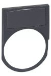 LEGRAND 024323 Osmoz cimketartó cimkével 9mm - fekete