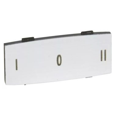 LEGRAND 024332 Osmoz cimke 9mm "I O II"