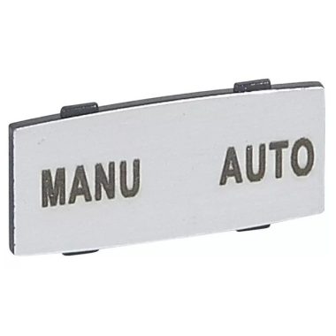 LEGRAND 024343 Osmosis label 9mm "MANU - AUTO"