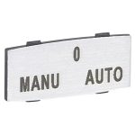 LEGRAND 024344 Osmoz cimke 9mm "MANU - O - AUTO"