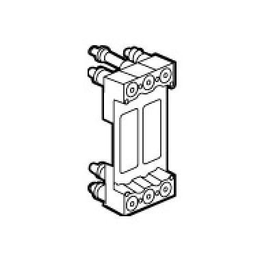 LEGRAND 026533 DPX 250 socket with 3P rear screw connections