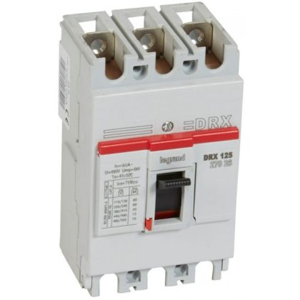   LEGRAND 027026 DRX100 3P 20 kA 60A t.m. compact circuit breaker