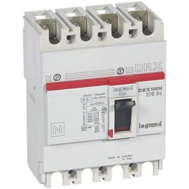 LEGRAND 027034 DRX100 4P 20 kA 40A t.m. compact circuit breaker