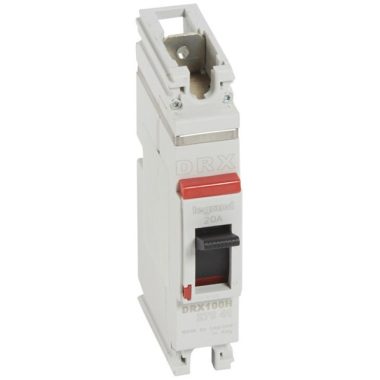 LEGRAND 027041 DRX100 1P 25 kA 20A t.m. compact circuit breaker