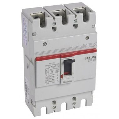 LEGRAND 027100 DRX250 3P 18 kA 125A t.m. compact circuit breaker