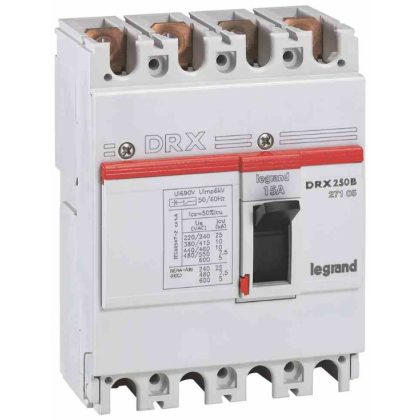   LEGRAND 027105 DRX250 3P 18 kA 250A t.m. compact circuit breaker