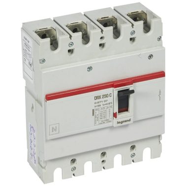 LEGRAND 027107 DRX250 4P 18 kA 150A t.m. compact circuit breaker