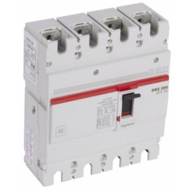 LEGRAND 027110 DRX250 4P 18 kA 225A t.m. compact circuit breaker