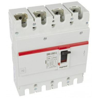 LEGRAND 027111 DRX250 4P 18 kA 250A t.m. compact circuit breaker