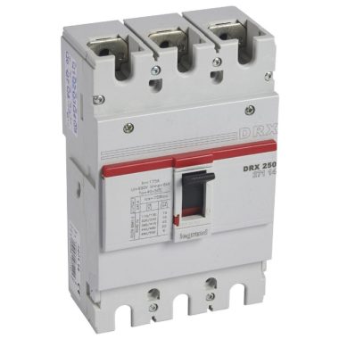 LEGRAND 027114 DRX250 3P 25 kA 175A t.m. compact circuit breaker