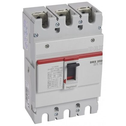   LEGRAND 027115 DRX250 3P 25 kA 200A t.m. compact circuit breaker