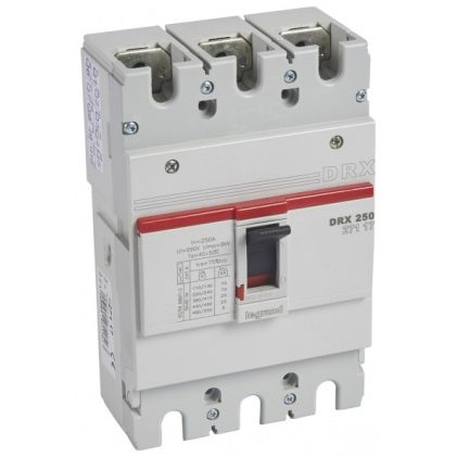   LEGRAND 027117 DRX250 3P 25 kA 250A t.m. compact circuit breaker