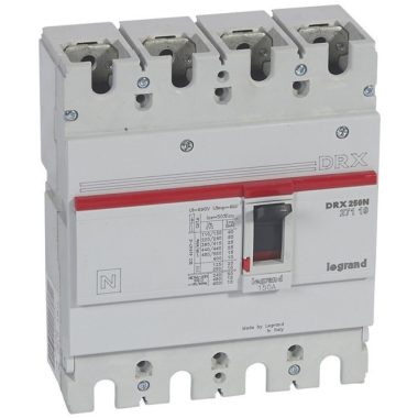 LEGRAND 027119 DRX250 4P 25 kA 150A t.m. compact circuit breaker