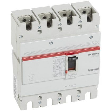   LEGRAND 027120 DRX250 4P 25 kA 175A t.m. compact circuit breaker