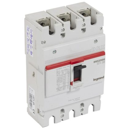   LEGRAND 027125 DRX250 3P 36 kA 150A t.m. compact circuit breaker