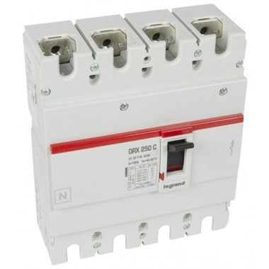 LEGRAND 027129 DRX250 3P 36 kA 250A t.m. compact circuit breaker