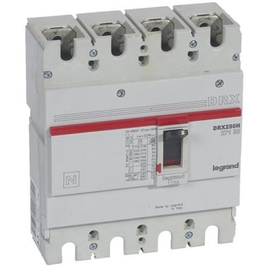 LEGRAND 027130 DRX250 4P 36 kA 125A t.m. compact circuit breaker