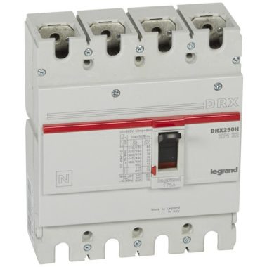 LEGRAND 027132 DRX250 4P 36 kA 175A t.m. compact circuit breaker