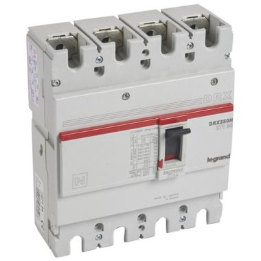 LEGRAND 027134 DRX250 4P 36 kA 225A t.m. compact circuit breaker