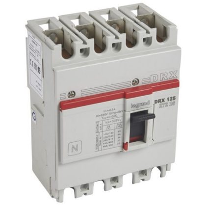   LEGRAND 027226 DRX125 4P 35 kA 63A t.m. compact circuit breaker