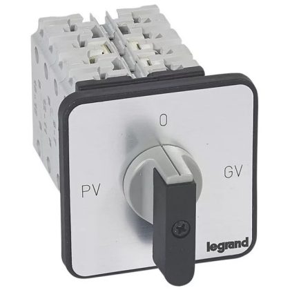 LEGRAND 027525 Roller switch 3P 11kW PR26 PV-0-GV