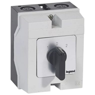 LEGRAND 027741 Enclosed Roller Switch 2P 32A PR26 1-0-2