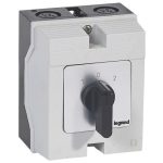 LEGRAND 027743 Enclosed Roller Switch 4P 32A PR26 1-0-2