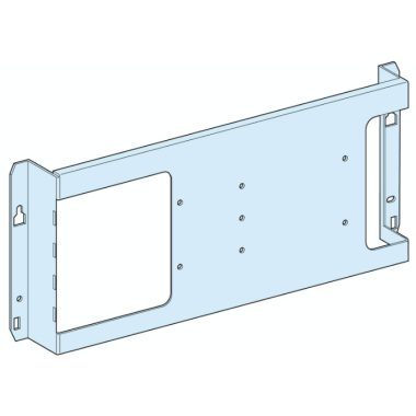 SCHNEIDER 03033 Prisma Plus Szerelőlap Vigi NS250, vízszintes, rögzített, billenőkaros kapcsoló