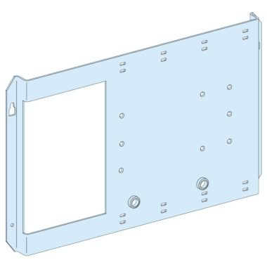 SCHNEIDER 03070 Prisma Plus Szerelőlap NS630, vízszintes, rögzített, billenőkaros kapcsoló