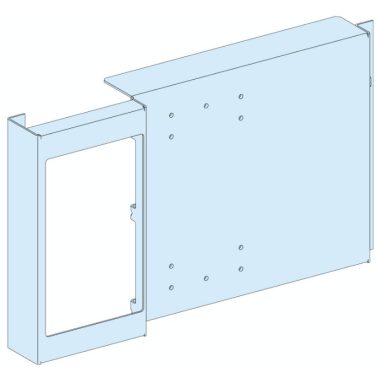 SCHNEIDER 03073 Prisma Plus Szerelőlap NS-INS630, függőleges, rögzített, billenőkaros kapcsoló