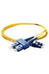 LEGRAND 032604 patch cable optics OS1/OS2 (UPC) monomode SC/LC duplex 9/125um LSZH (LSOH) yellow 2 meters LCS3