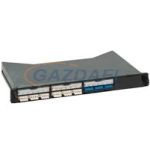   LEGRAND 033510 kihúzható optikai patch panel üres 4 db optikai patch modul fogadására kötésrendező külön vásárolandó: 0 329 07/72